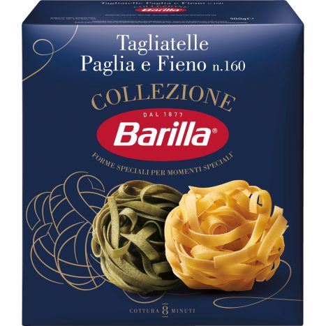 Paste Barilla, Tagliatelle Paglia e Fieno nr. 160, 500gr