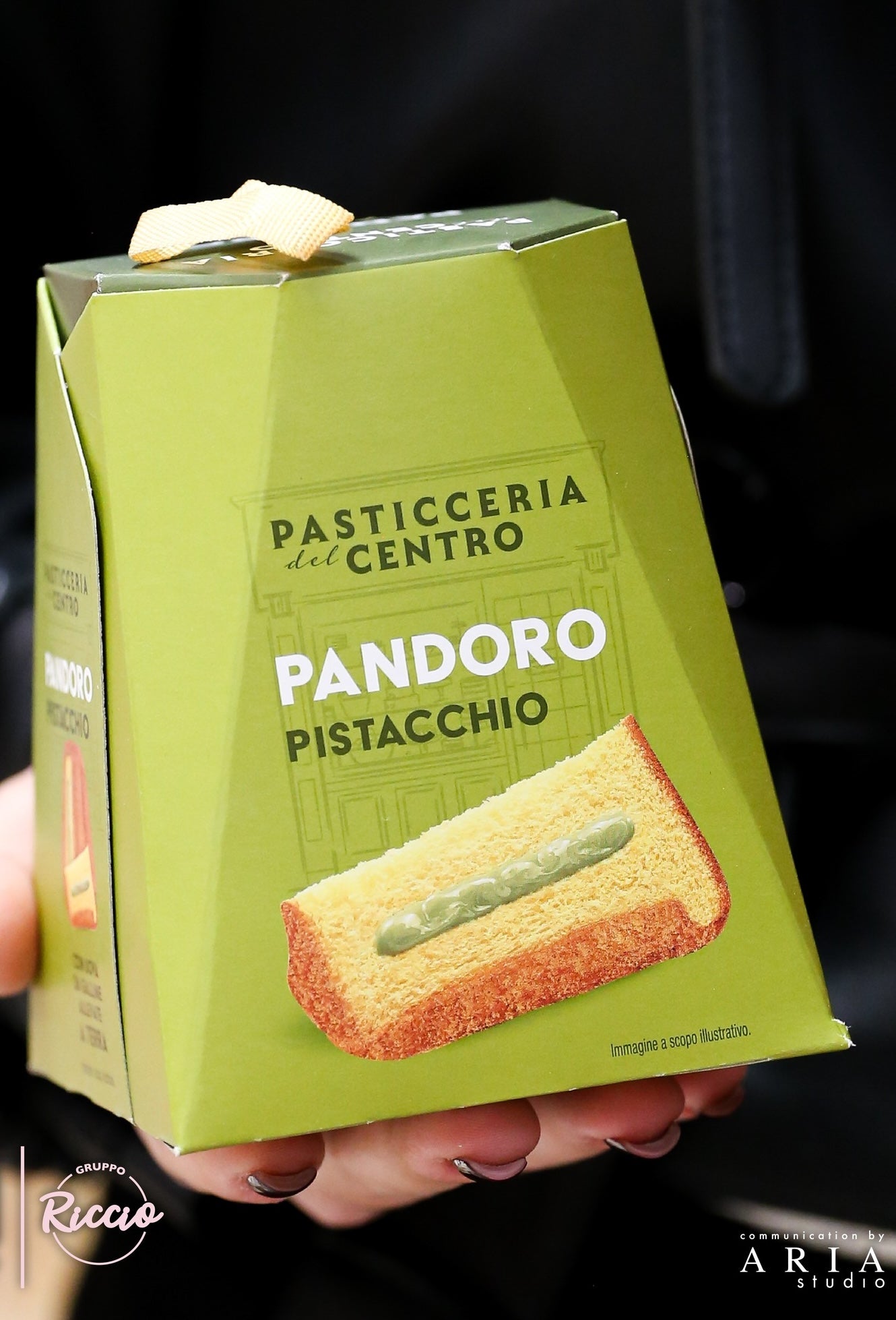 Mini Pandoro Pistacchio, Pasticceria del Centro, 100 g