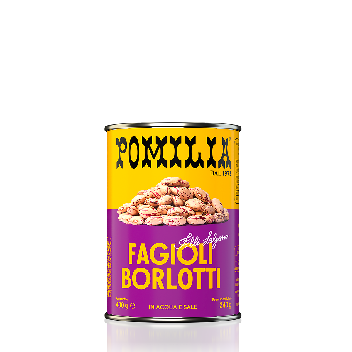 Fasole borlotti Pomilia, 400 g