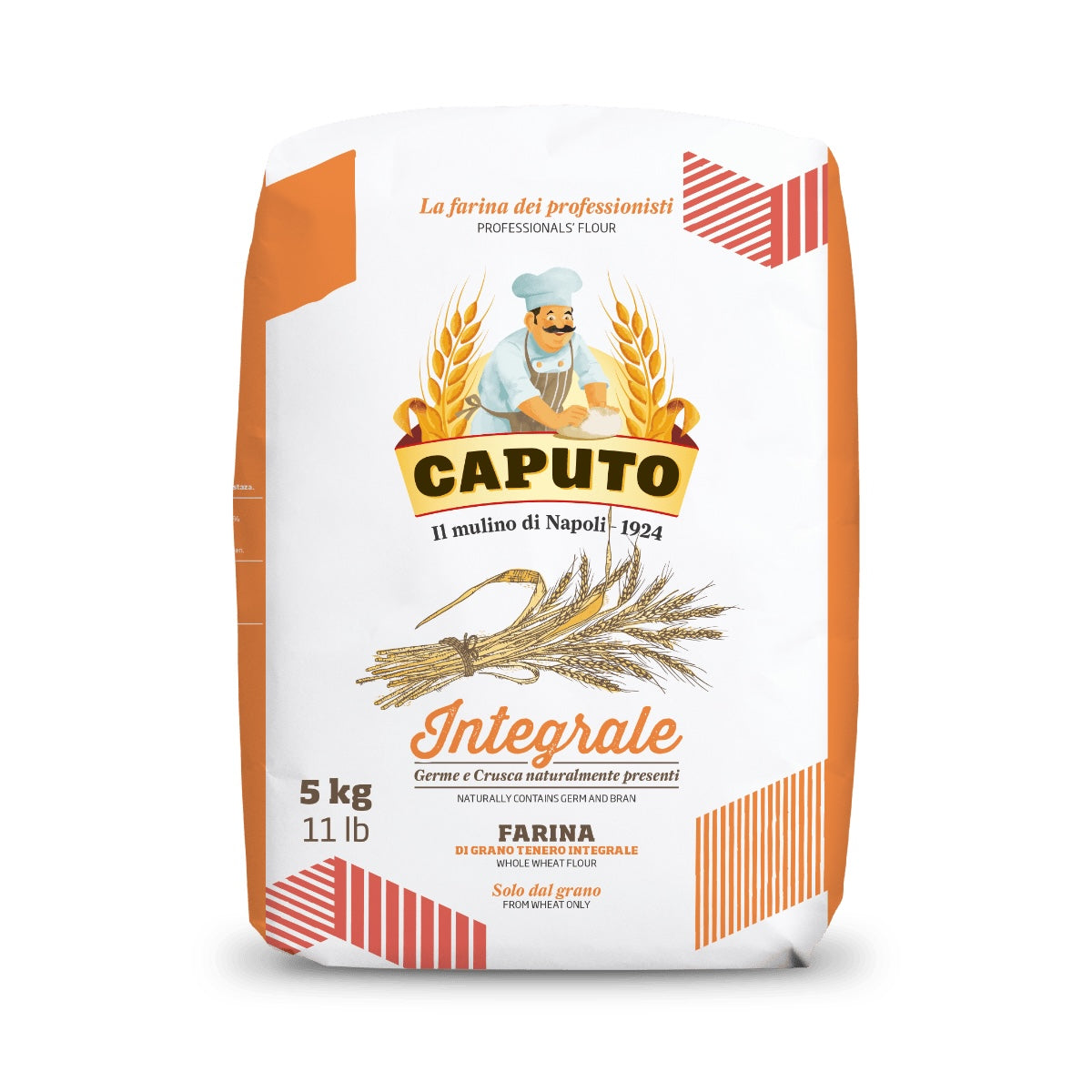 Făină integrală de grâu Caputo, Integrale, 5 Kg