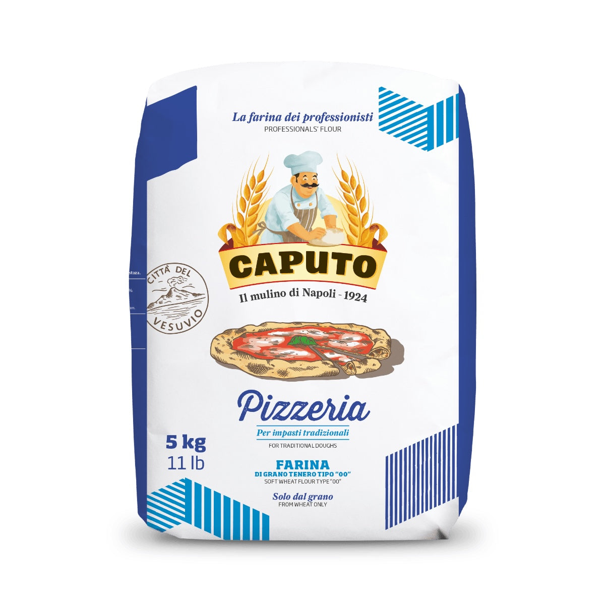 Făina de grau Caputo tip 00, Pizzeria Blu, 5 kg