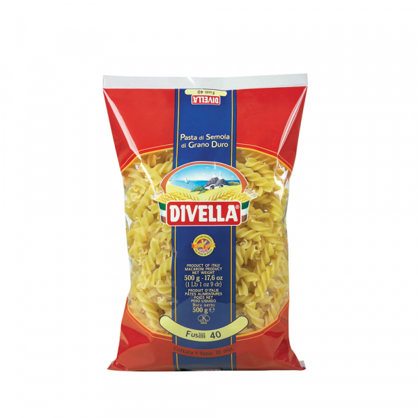 Paste Fusili No 40 Divella