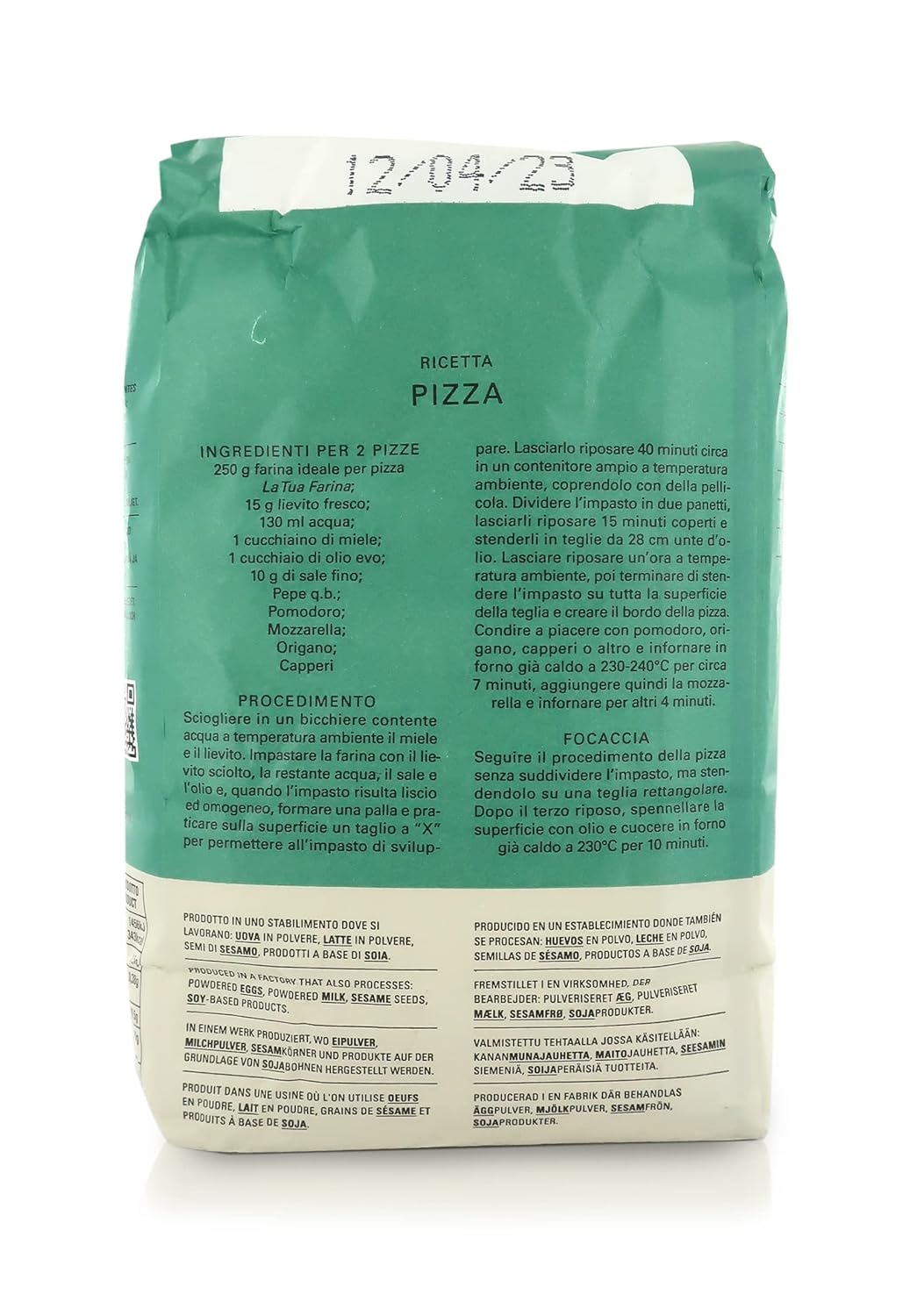 Făina de grâu Molino Pasini tip 0, Pizza, 1 kg