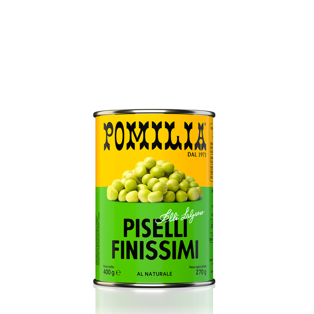 Mazare in suc propriu Pomilia, 400 g