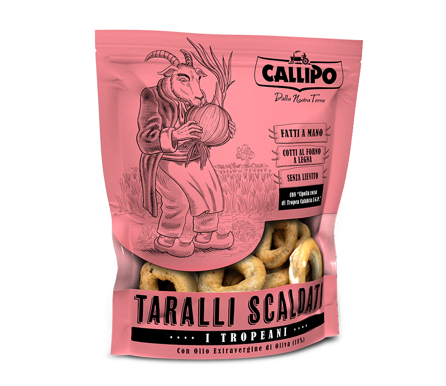 Taralli Scaldati , Tropeani cu ulei extravirgin de măsline Callipo