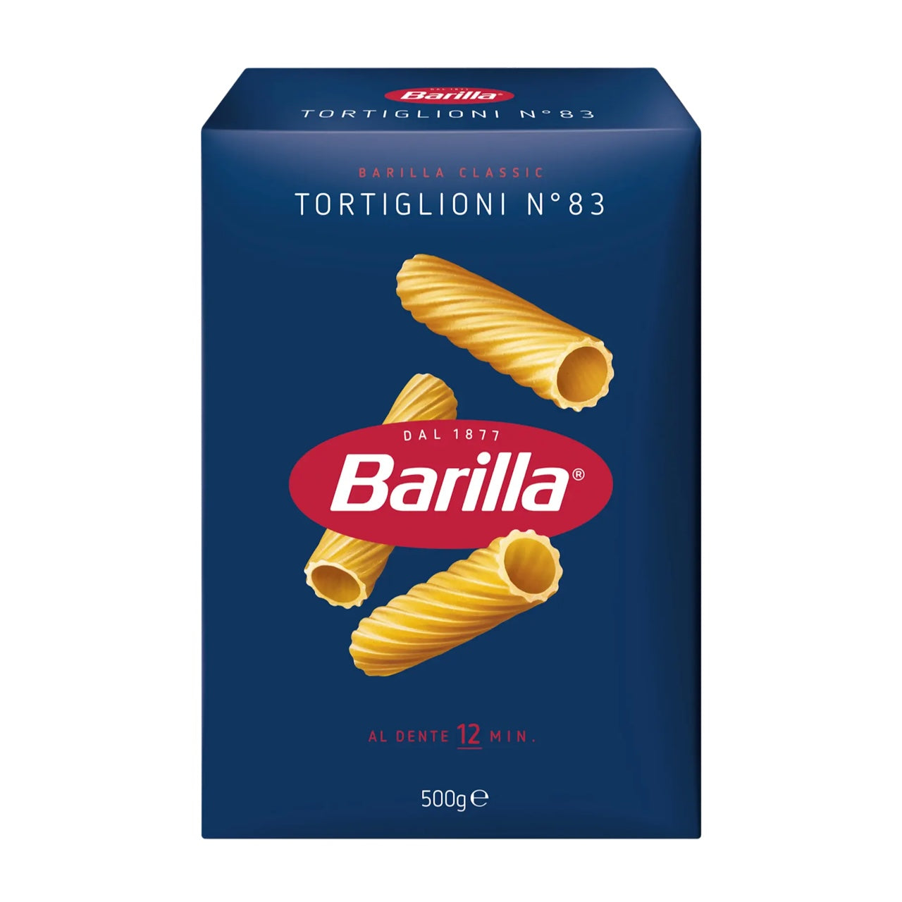 Paste Barilla, Tortiglioni nr. 83, 500g