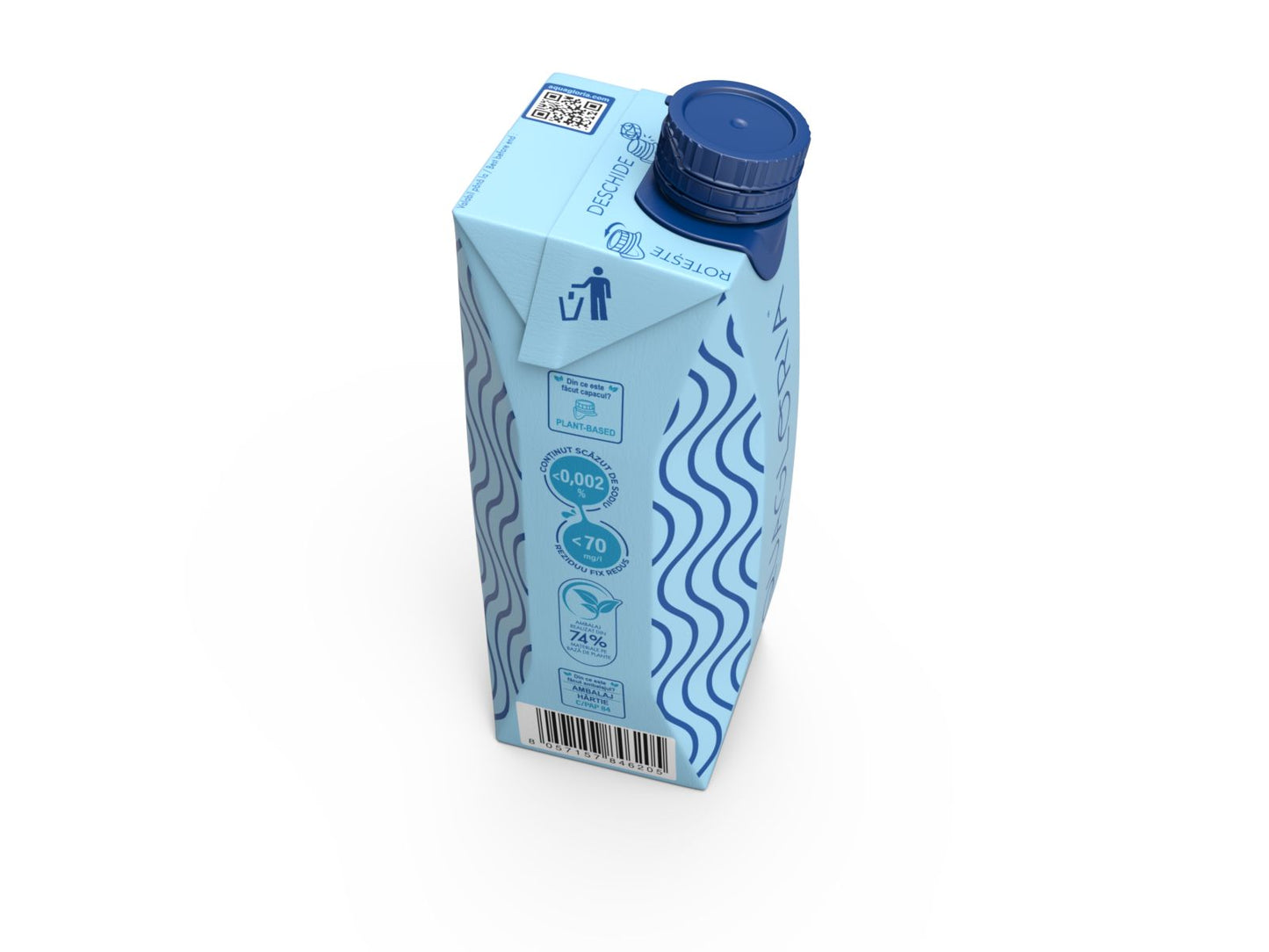 Aquagloria, Apă plată în tetrapak, Premium Water, 500 ml