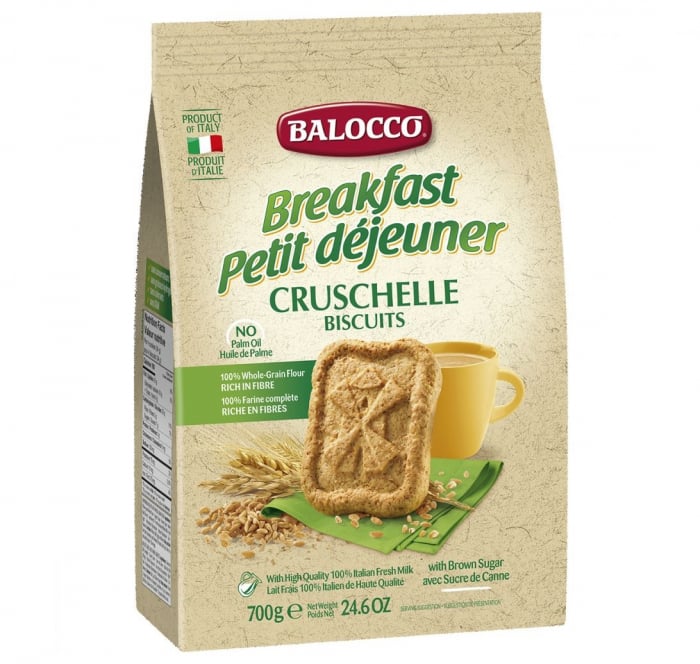 Biscuiți integrali Balocco, Cruschelle, 700 g