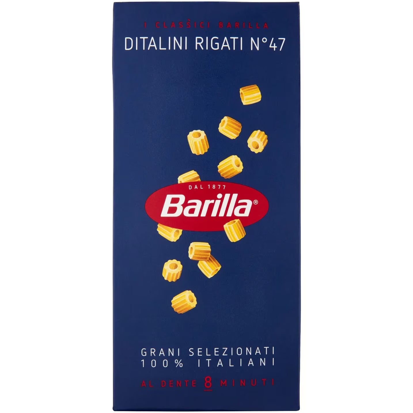 Paste Barilla, Ditalini rigati nr. 47, 500gr