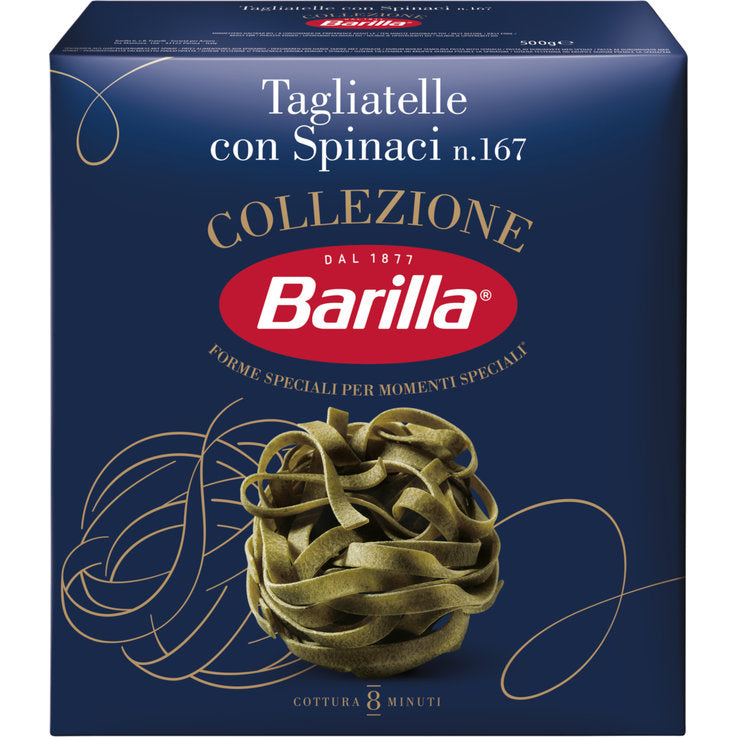 Paste Barilla, Tagliatelle cu Spanac nr. 167, 500gr