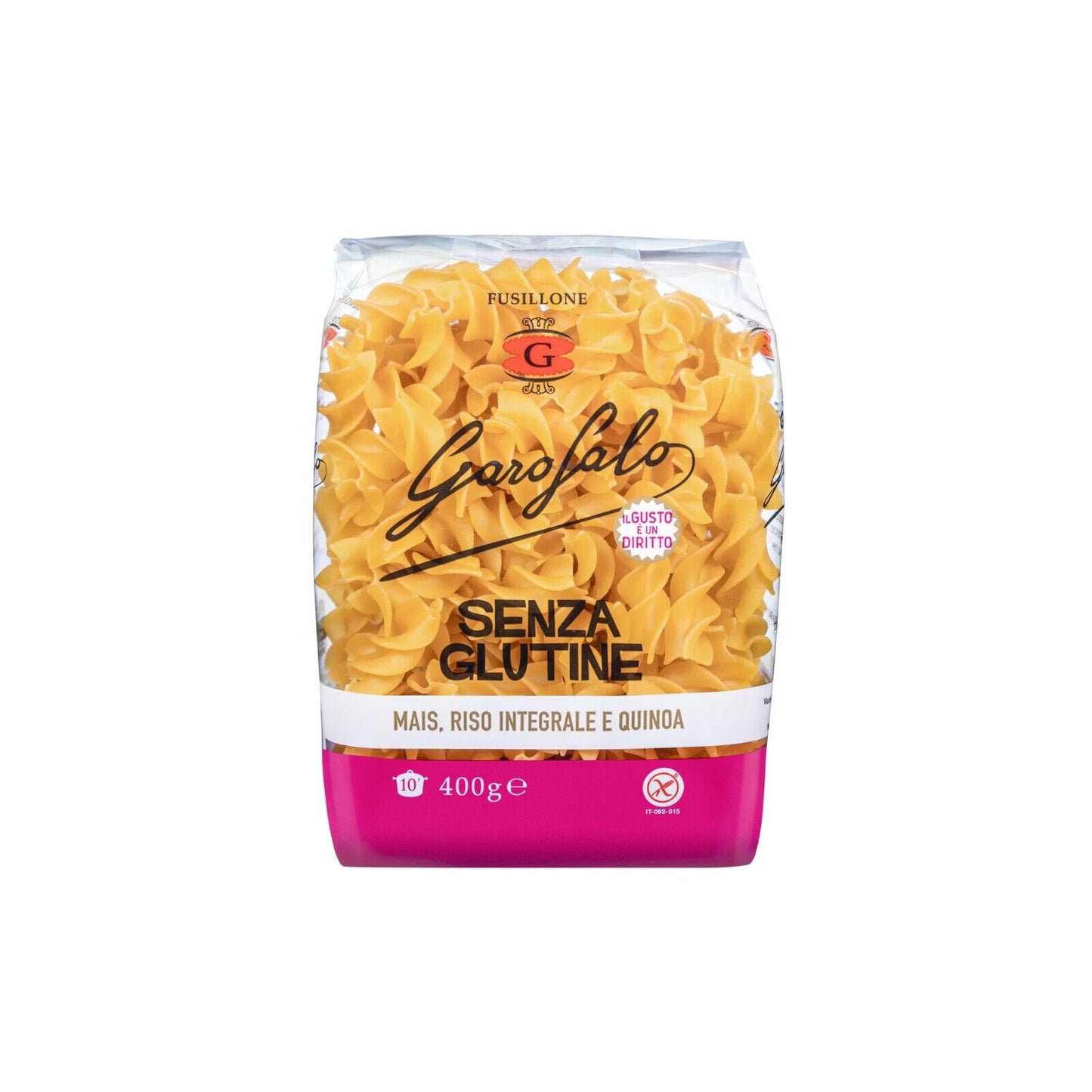 Paste Fara Gluten Garofalo, Fusillone, 400 g