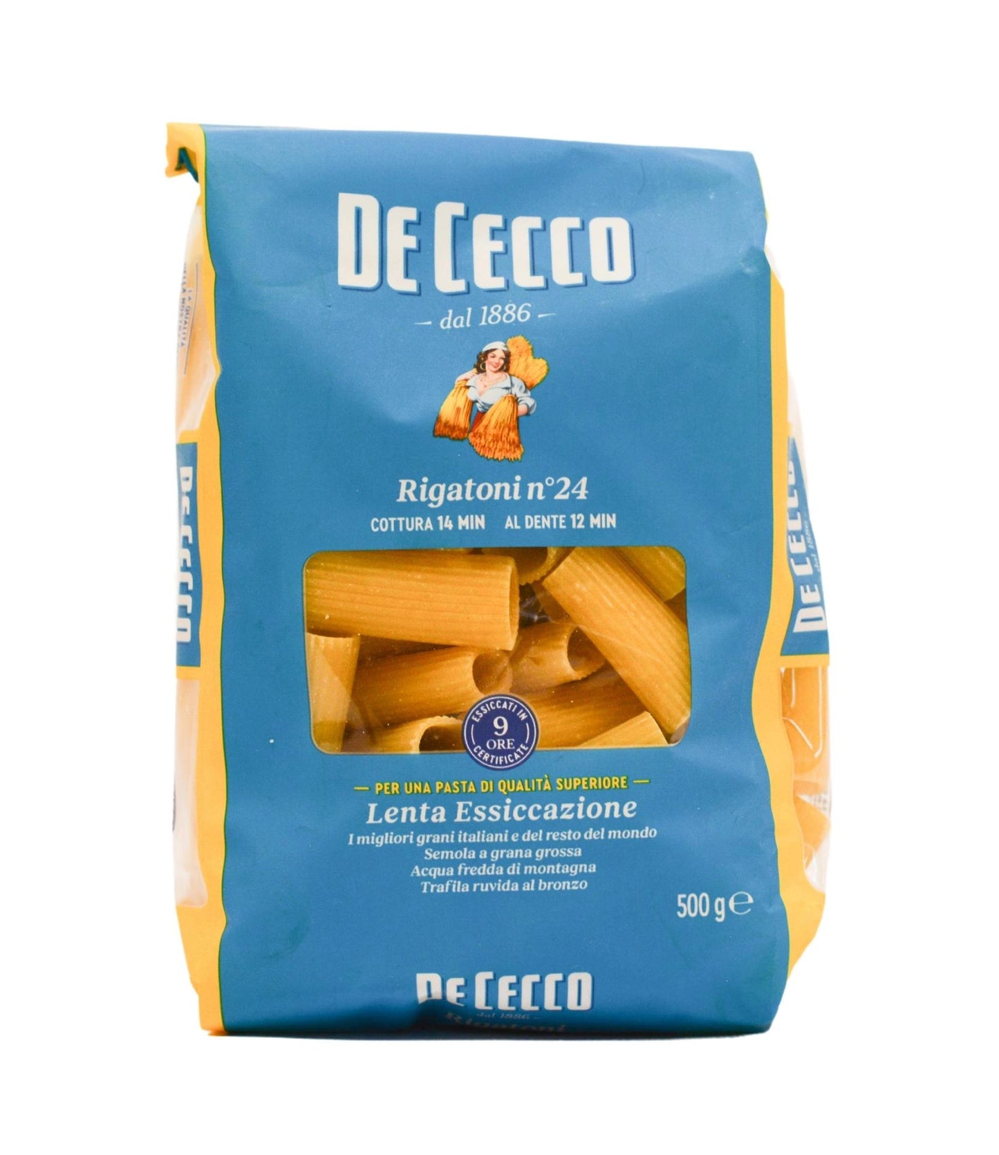 Paste Rigatoni nr 24,De Cecco,1 kg
