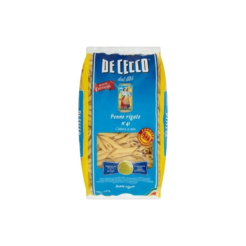 Pasta Penne Rigate nr.41 De Cecco - 1 kg