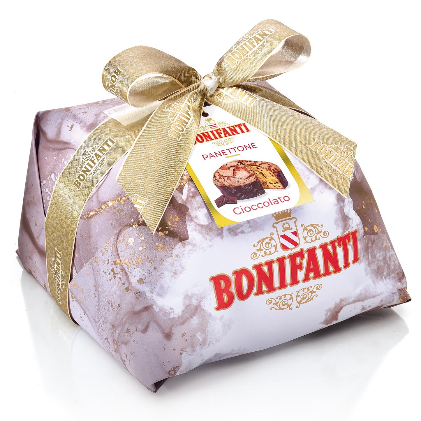 Cozonac (Panettone) Bonifanti, Glassato Cioccolato, 1 Kg