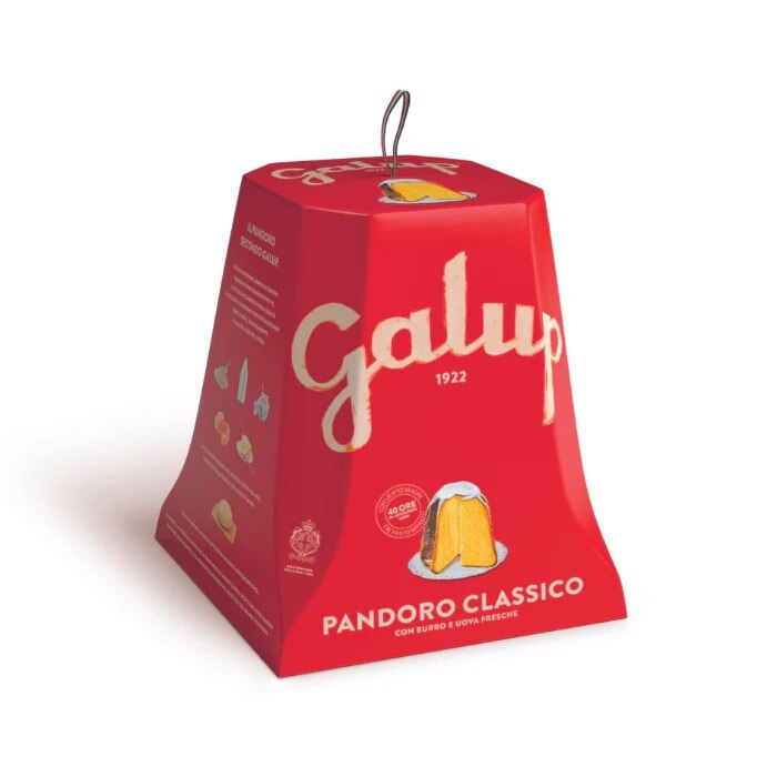 Pandoro Clasic con Burro e Uova Fresche, Galup, 750g - Savurati Traditia Italiana