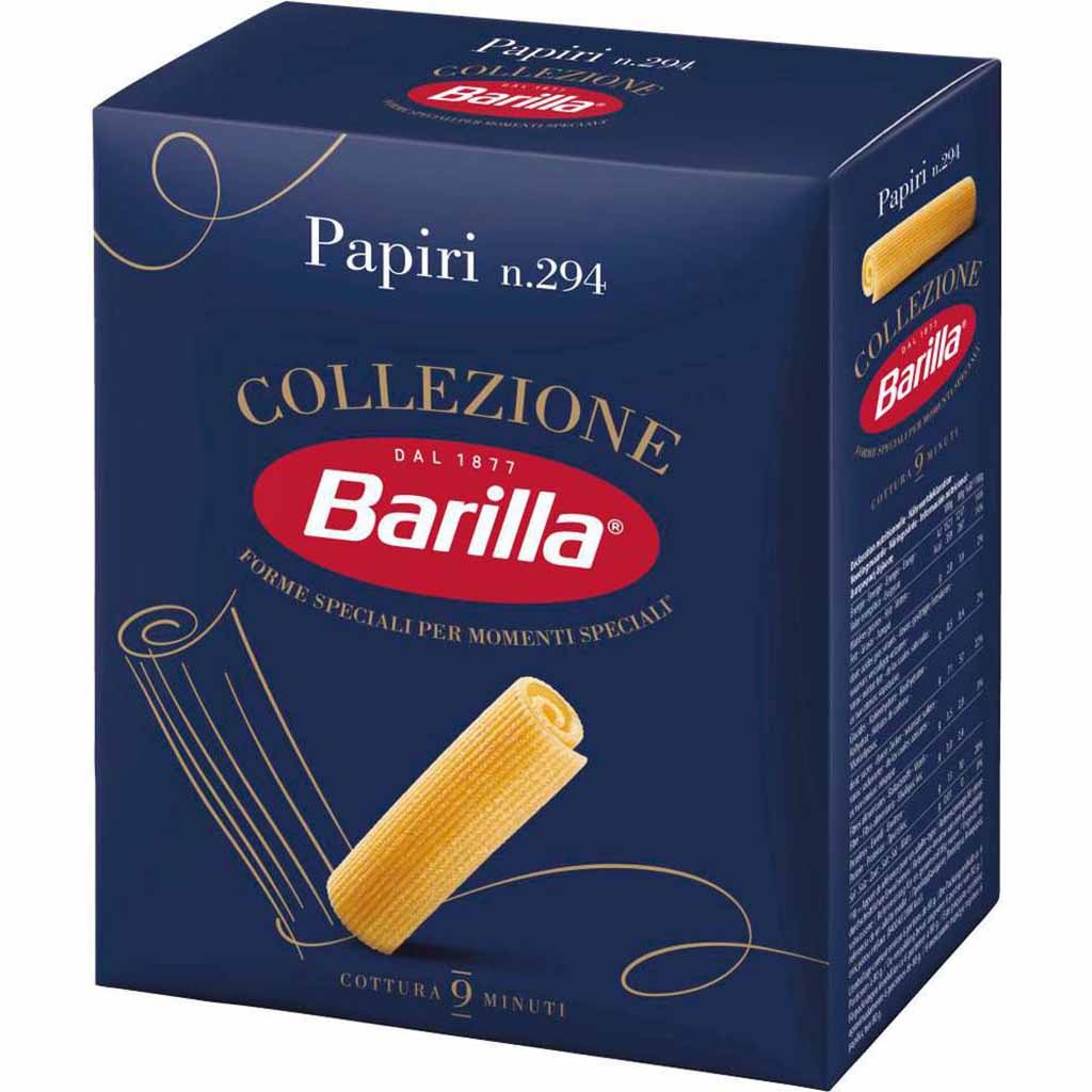 Paste Papiri No 294, Barilla Collezione, 500 g