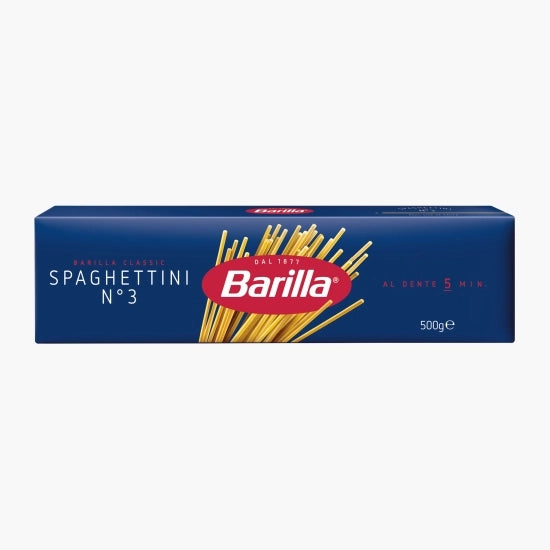 Paste lungi spaghettini n3 Barilla, 500g