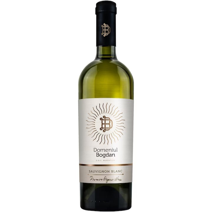 Vin Alb Domeniul Bogdan Organic Sauvignon Blanc, 12.4% Alc., Sec, 0.75l