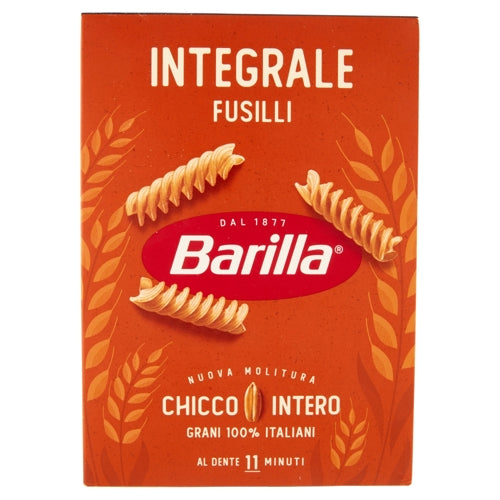 Paste Integrale Barilla, Fusilli, 500 g,