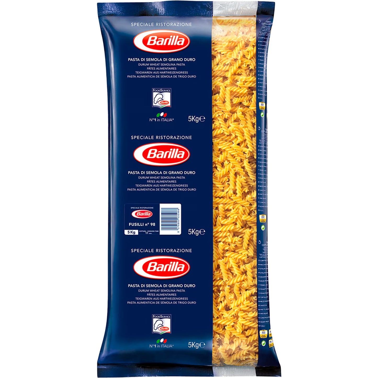 Paste Fusilli, Barilla, 5 kg