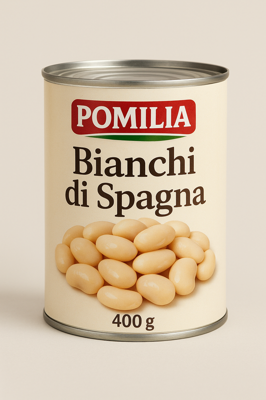 Fasole bianchi di spagna Pomilia, 400 g