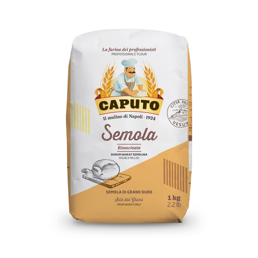 Făină de grâu dur Caputo, Semola Rimacinata, 1 kg