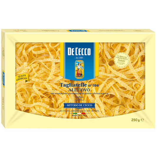 De Cecco 104 Tagliatelle all'Uovo 250g