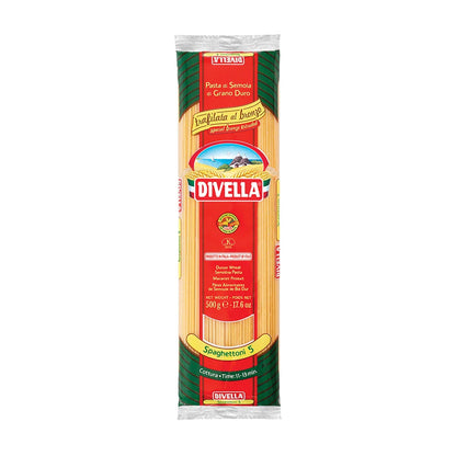 Spaghettoni No. 5 – Divella, Trafilata al Bronzo