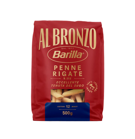Penne Rigate Al Bronzo, Barilla, 500g