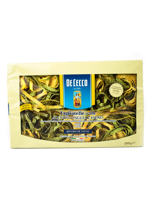 Paste De Cecco Club, Tagliatelle Paglia e Fieno, 250 g