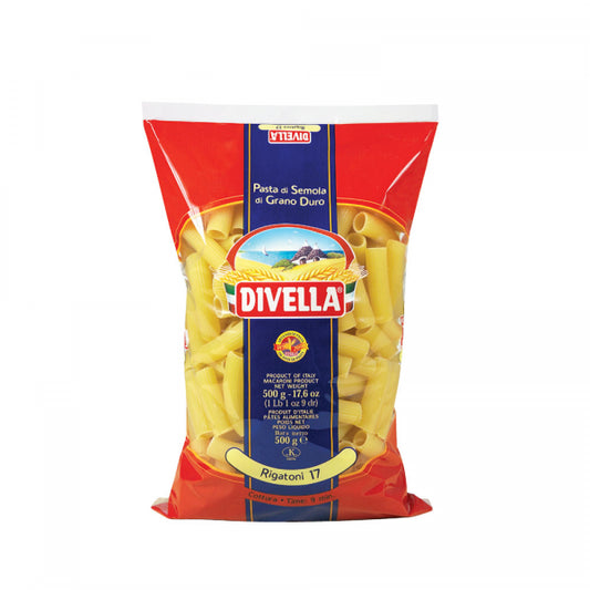 Paste Divella, Rigatoni nr.17, 500 g