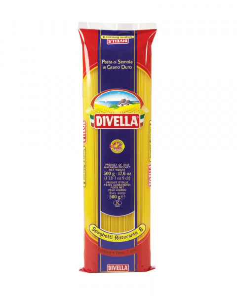 Paste Divella, Spaghetti Ristorante nr.8, 500 g