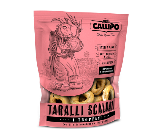 Taralli Scaldati , Tropeani cu ulei extravirgin de măsline Callipo
