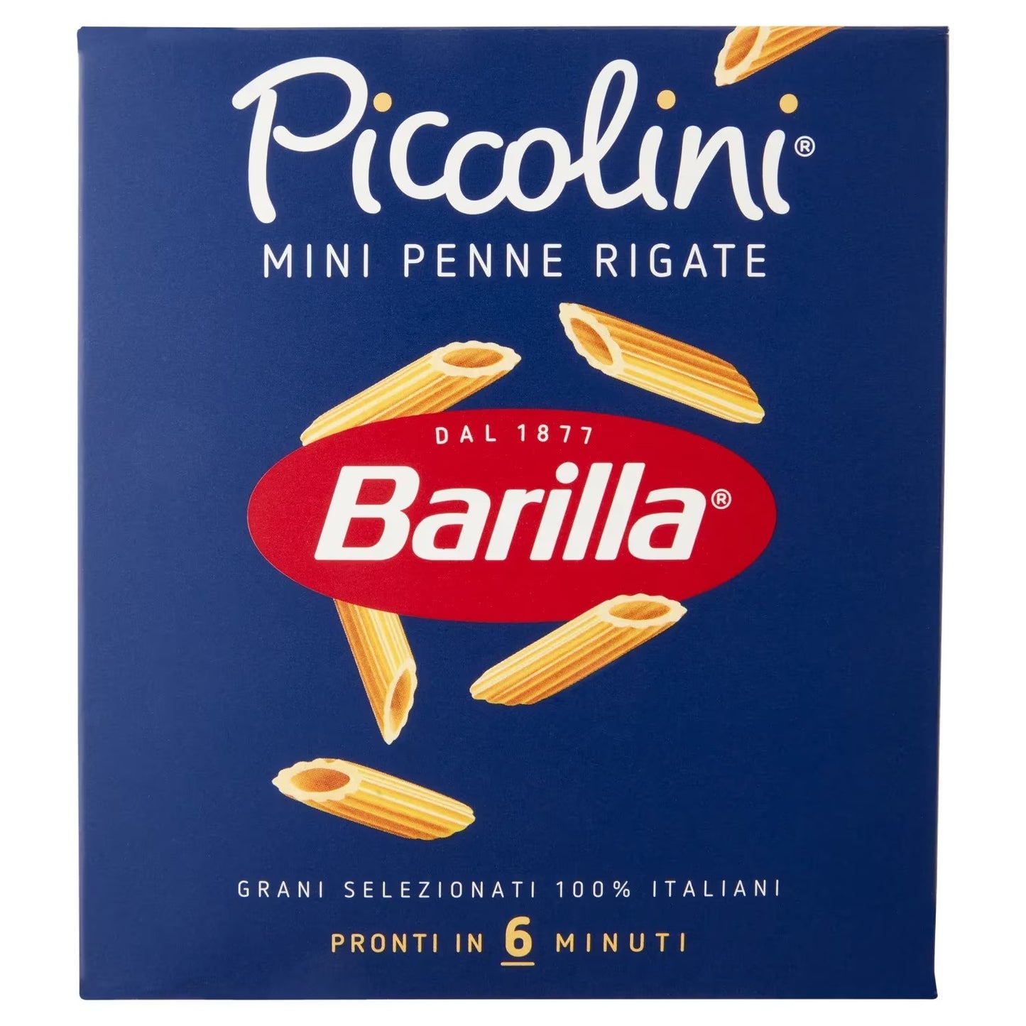 Paste Barilla Piccolini Mini Penne Rigate, 500 g