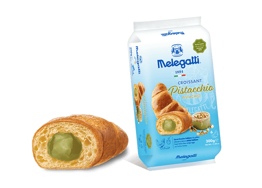 Croissant Melegatti, Pistacchio, 6 bucati, 300gr