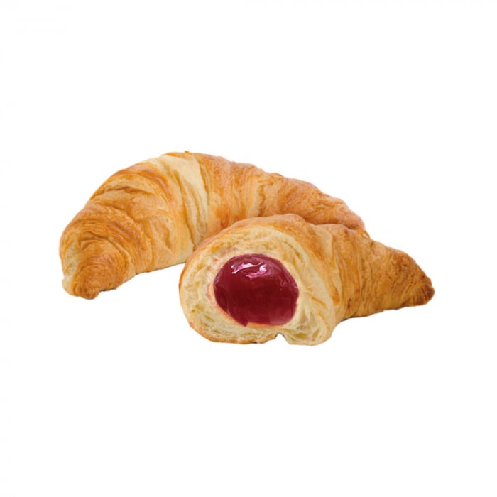 DIVELLA Croissant cireașă - 210gr x 5 bucati - Fantasie del Mattino
