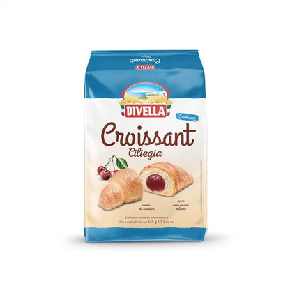 DIVELLA Croissant cireașă - 210gr x 5 bucati - Fantasie del Mattino