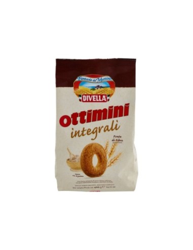 Biscuiti Divella Ottimini Integrali - 400 gr