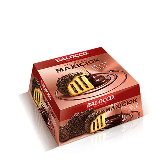 Cozonac Colomba cu ciocolata Maxiciok Balocco, 750 g