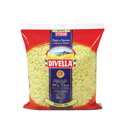 Paste Divella, Stelline nr.74, 500 g