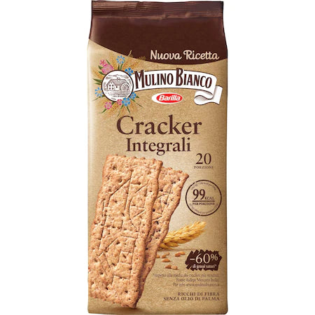 Biscuiti Mulino Bianco, Crackers integrali, 500gr