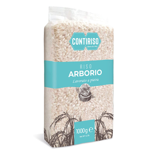 Orez Arborio Artizanal, Contiriso, Măcinat cu Piatră, 1kg