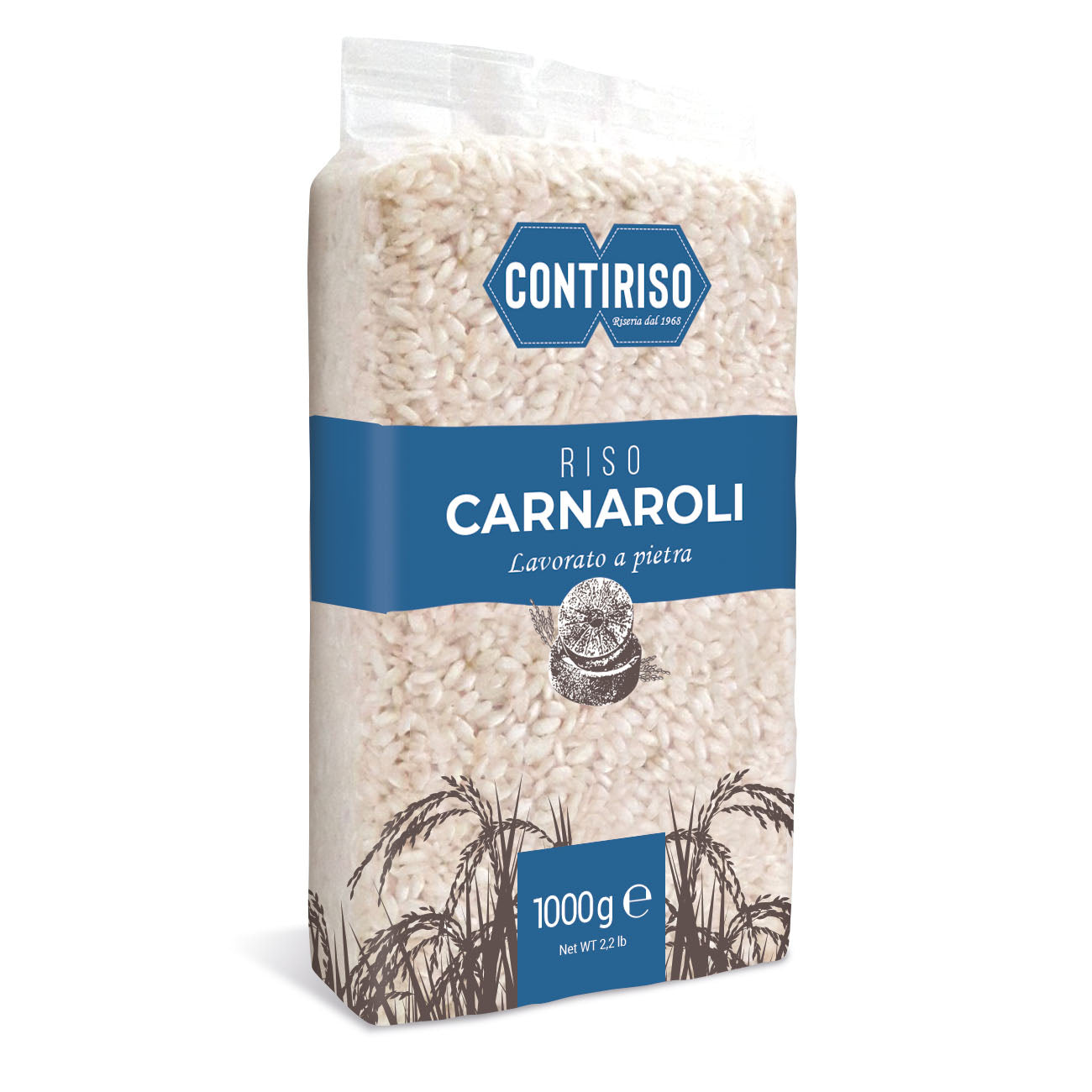 Orez Carnaroli Artizanal, Contiriso, Măcinat cu Piatră, 1kg