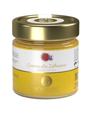 Cremă cu Șofran Scyavuru – 200g, Răsfăț Gourmet Italian