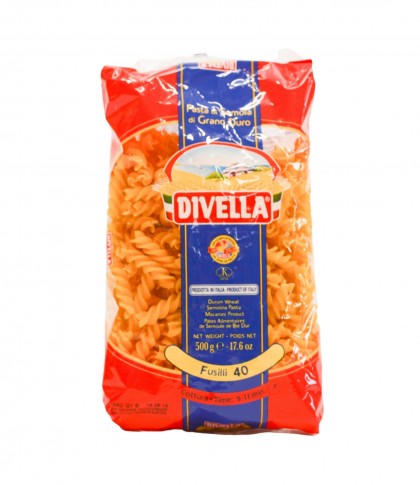 Pasta Fusilli nr.40 Divella 500 gr